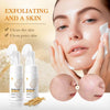 Rice Water Face Cleanser Rice Raw Pulp Foaming Facial Cleanser 120Ml Soothing Facial Cleanser with Brush Head Clear Face Wash