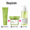 Brand New Beplain Green Bean Sensitive Skin Gentle Facial Cleanser+Mud Mask+Makeup Removal Oil Care Set